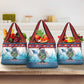 Personalised Cape Verde Christmas Grocery Bag Manatee Feliz Natal