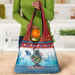 Personalised Cape Verde Christmas Grocery Bag Manatee Feliz Natal