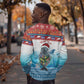 Personalised Cape Verde Christmas Sweatshirt Manatee Feliz Natal