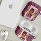 Black Her Story AirPods Case Faith Pink Leopard - African Pride