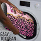 Black Her Story Bathroom Set Faith Pink Leopard - African Pride