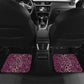 Black Her Story Car Mats Faith Pink Leopard - African Pride