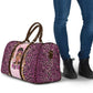 Black Her Story Travel Bag Faith Pink Leopard - African Pride