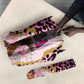 Black Her Story Umbrella Faith Pink Leopard - African Pride