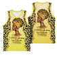 Black Her Story Basketball Jersey A Queen Turns Pain Into Power - African Pride