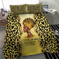 Black Her Story Bedding Set A Queen Turns Pain Into Power - African Pride