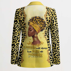 Black Her Story Blazer A Queen Turns Pain Into Power - African Pride