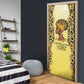 Black Her Story Door Cover A Queen Turns Pain Into Power - African Pride