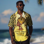 Black Her Story Hawaiian Shirt A Queen Turns Pain Into Power - African Pride