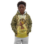 Black Her Story Kid Hoodie A Queen Turns Pain Into Power - African Pride