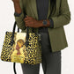 Black Her Story Leather Bag A Queen Turns Pain Into Power - African Pride
