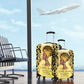 Black Her Story Luggage Cover A Queen Turns Pain Into Power - African Pride