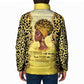 Black Her Story Padded Jacket A Queen Turns Pain Into Power - African Pride