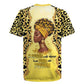 Black Her Story Rugby Jersey A Queen Turns Pain Into Power - African Pride