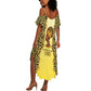 Black Her Story Summer Maxi Dress A Queen Turns Pain Into Power - African Pride