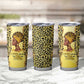 Black Her Story Tumbler Cup A Queen Turns Pain Into Power - African Pride