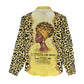Black Her Story Women Casual Shirt A Queen Turns Pain Into Power - African Pride