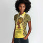 Black Her Story Women Polo Shirt A Queen Turns Pain Into Power - African Pride