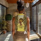 Black Her Story Women Sleeveless Polo Shirt A Queen Turns Pain Into Power - African Pride