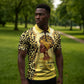 Black Her Story Zipper Polo Shirt A Queen Turns Pain Into Power - African Pride