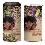 Black Her Story Sunshine Hurricane 4 in 1 Can Cooler Tumbler Empowered Black Woman - African Pride