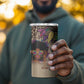 Black Her Story Sunshine Hurricane 4 in 1 Can Cooler Tumbler Empowered Black Woman - African Pride