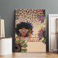Black Her Story Sunshine Hurricane Canvas Wall Art Empowered Black Woman - African Pride