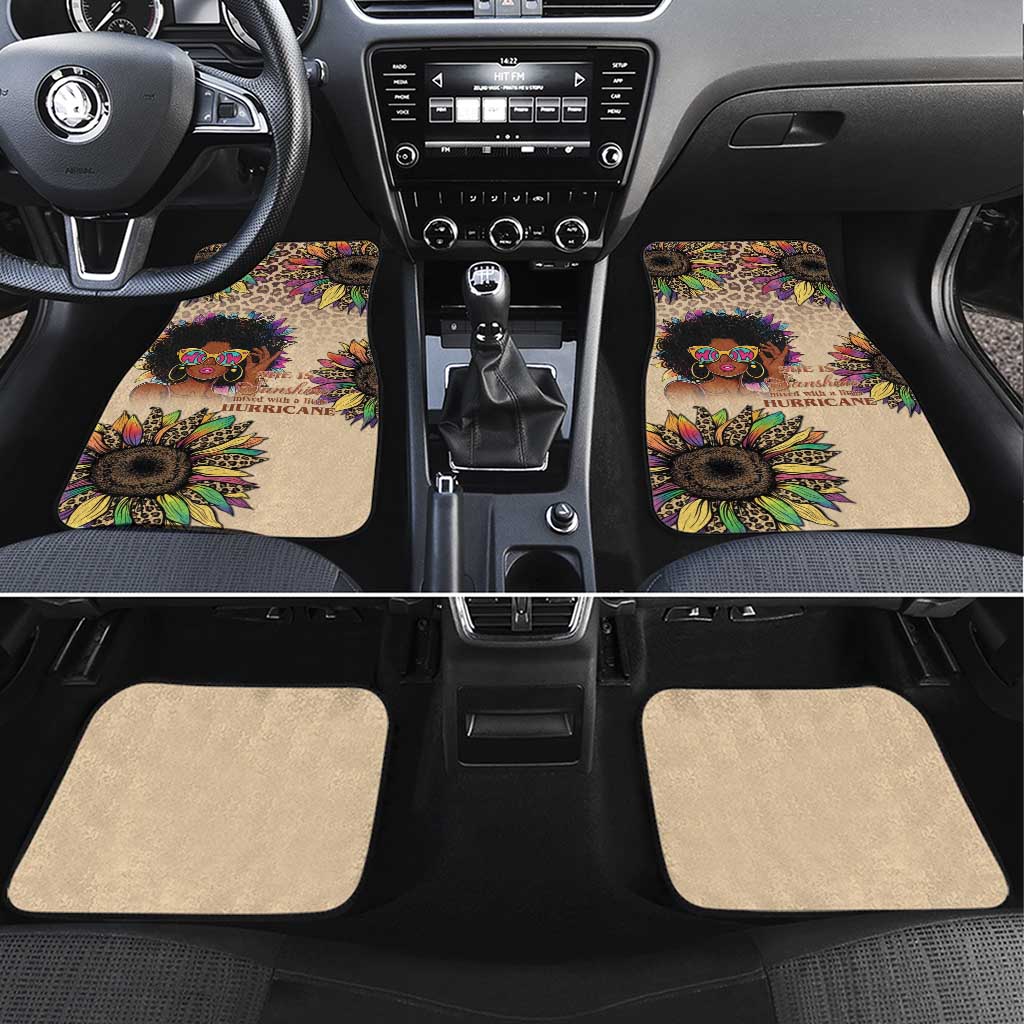 Black Her Story Sunshine Hurricane Car Mats Empowered Black Woman - African Pride
