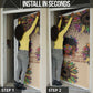 Black Her Story Sunshine Hurricane Door Cover Empowered Black Woman - African Pride