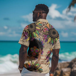 Black Her Story Sunshine Hurricane Hawaiian Shirt Empowered Black Woman - African Pride