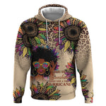 Black Her Story Sunshine Hurricane Hoodie Empowered Black Woman - African Pride