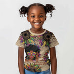 Black Her Story Sunshine Hurricane Kid T shirt Empowered Black Woman - African Pride