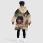 Black Her Story Sunshine Hurricane Kid Wearable Blanket Hoodie Empowered Black Woman - African Pride