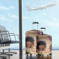 Black Her Story Sunshine Hurricane Luggage Cover Empowered Black Woman - African Pride