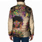 Black Her Story Sunshine Hurricane Padded Jacket Empowered Black Woman - African Pride