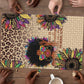 Black Her Story Sunshine Hurricane Puzzle Empowered Black Woman - African Pride