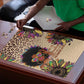 Black Her Story Sunshine Hurricane Puzzle Empowered Black Woman - African Pride