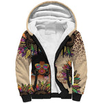 Black Her Story Sunshine Hurricane Sherpa Hoodie Empowered Black Woman - African Pride
