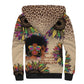 Black Her Story Sunshine Hurricane Sherpa Hoodie Empowered Black Woman - African Pride