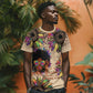 Black Her Story Sunshine Hurricane T shirt Empowered Black Woman - African Pride