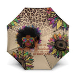 Black Her Story Sunshine Hurricane Umbrella Empowered Black Woman - African Pride