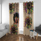 Black Her Story Sunshine Hurricane Window Curtain Empowered Black Woman - African Pride