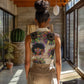 Black Her Story Sunshine Hurricane Women Sleeveless Polo Shirt Empowered Black Woman - African Pride