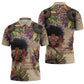 Black Her Story Sunshine Hurricane Zipper Polo Shirt Empowered Black Woman - African Pride