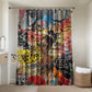 Black Her Story Graffiti Queen Bathroom Set Black Woman Empowerment - African Pride