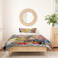 Black Her Story Graffiti Queen Bedding Set Black Woman Empowerment - African Pride