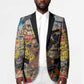 Black Her Story Graffiti Queen Blazer Black Woman Empowerment - African Pride