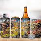 Black Her Story Graffiti Queen 4 in 1 Can Cooler Tumbler Black Woman Empowerment - African Pride