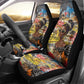 Black Her Story Graffiti Queen Car Seat Cover Black Woman Empowerment - African Pride
