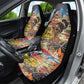 Black Her Story Graffiti Queen Car Seat Cover Black Woman Empowerment - African Pride